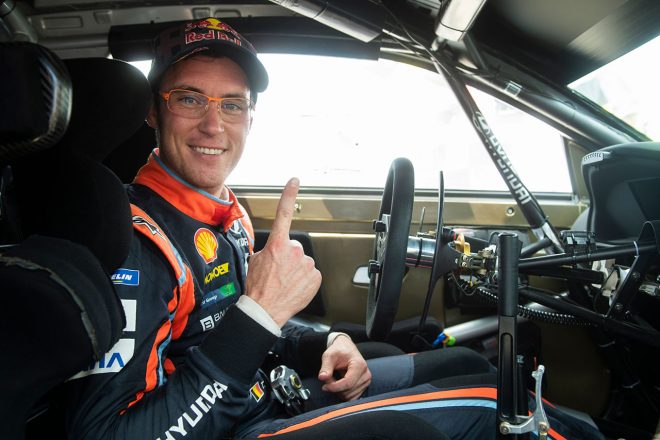 ティエリー・ヌービル（ヒュンダイi20クーペWRC）