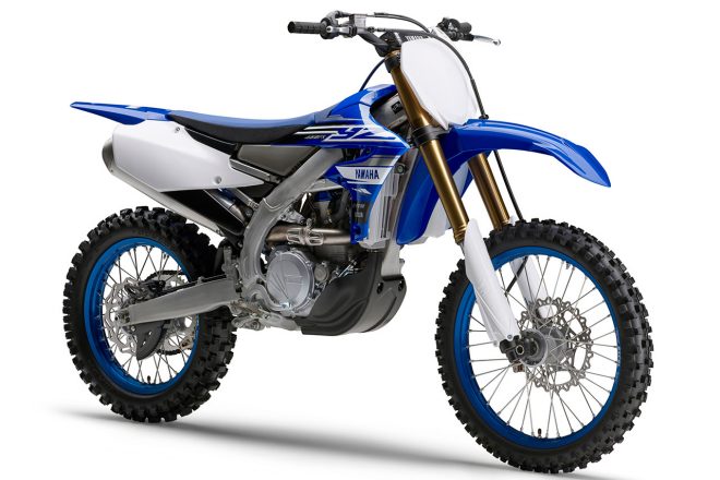 クロスカントリー、エンデューロ向け競技用モデルYZ450FX