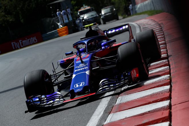 2018年F1第7戦カナダGP　ピエール・ガスリー
