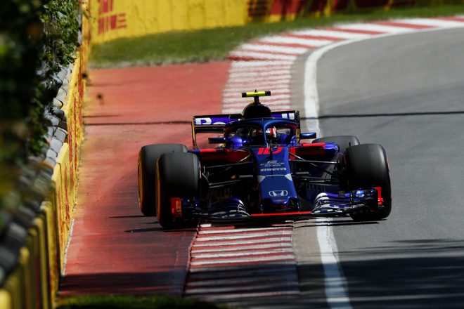 2018年F1第7戦カナダGP　ピエール・ガスリー