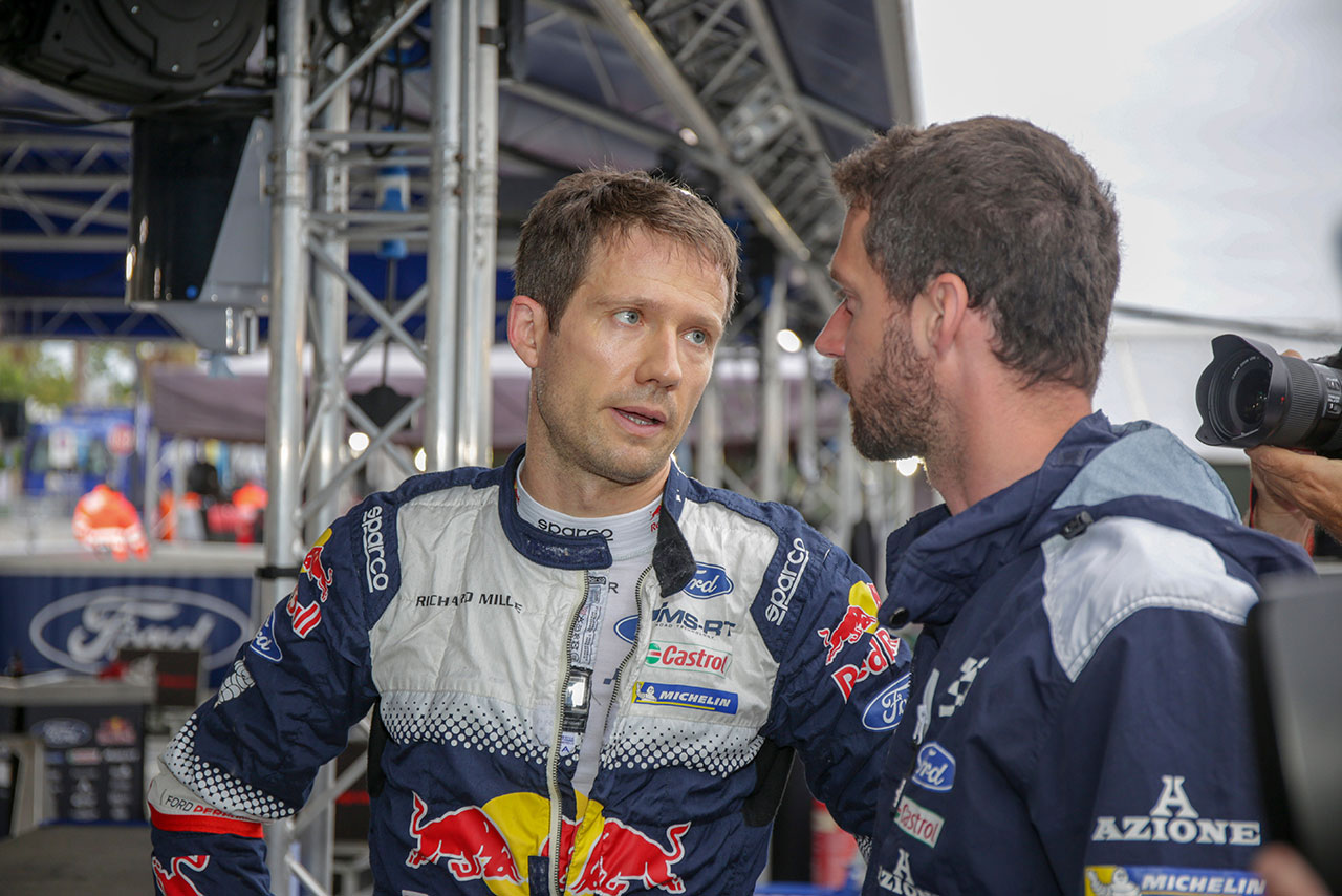 執行猶予付きのペナルティを受けたセバスチャン・オジエ（フォード・フィエスタWRC）