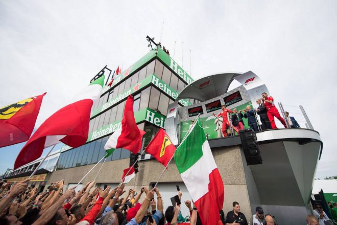 2018年F1第7戦カナダGP　表彰式