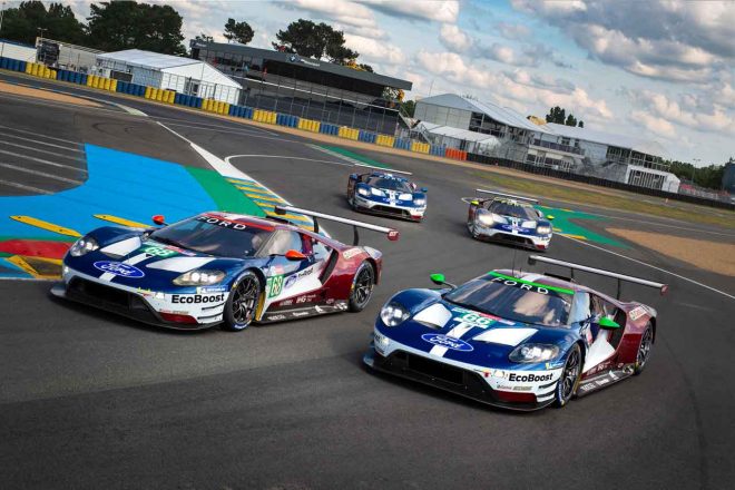 2016年以来の優勝を目指すフォード・チップ・ガナッシ勢のフォードGT