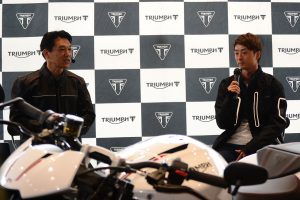 トラモンターナのトークショーには風間氏（右）が登場