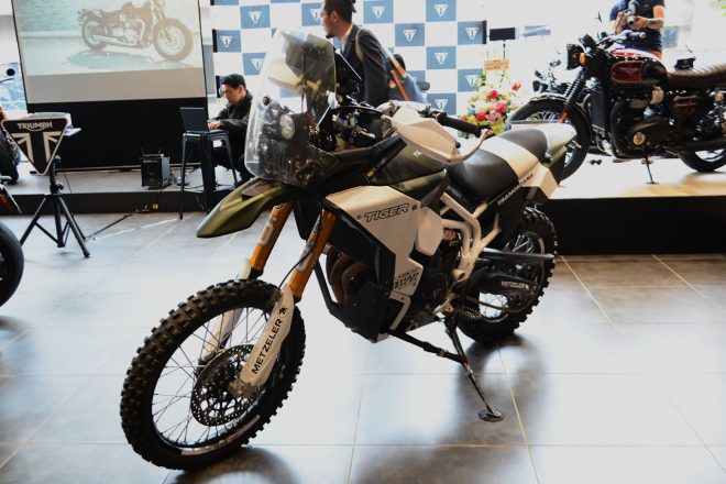 タイガー800XCをベースに製作されたトラモンターナ