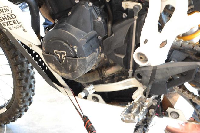 トラモンターナのエンジン回り