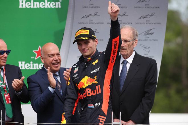 2018年F1第7戦カナダGP　マックス・フェルスタッペン