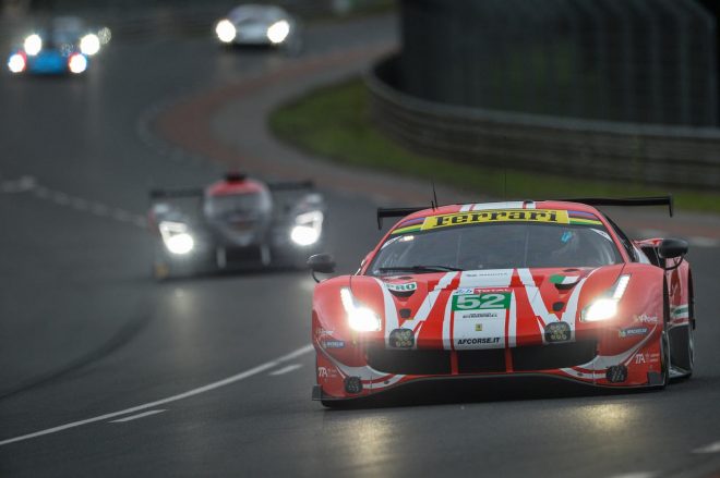 AFコルセの52号車フェラーリ488 GTE EVO