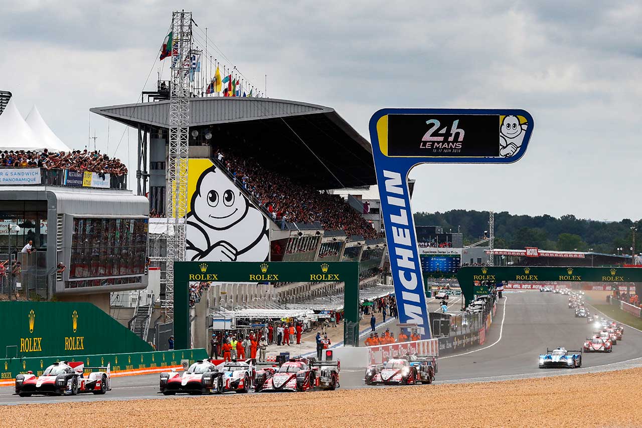 第86回ル・マン24時間耐久レース 決勝スタート