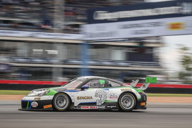 クラフト・バンブー・レーシングがブランパンGTシリーズ・アジアに投入しているポルシェ911 GT3 R