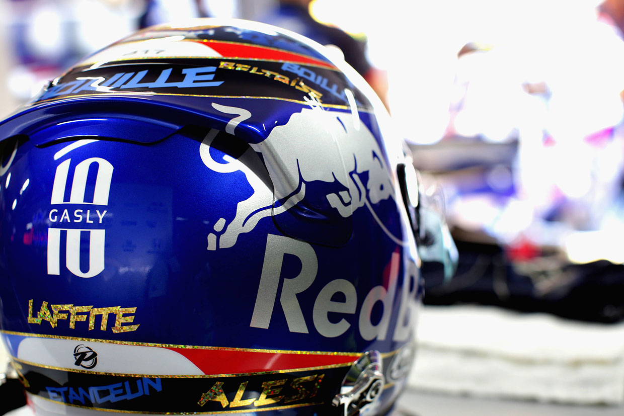 2018年F1第8戦フランスGP　ピエール・ガスリー