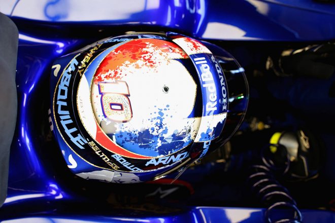 2018年F1第8戦フランスGP　ピエール・ガスリー