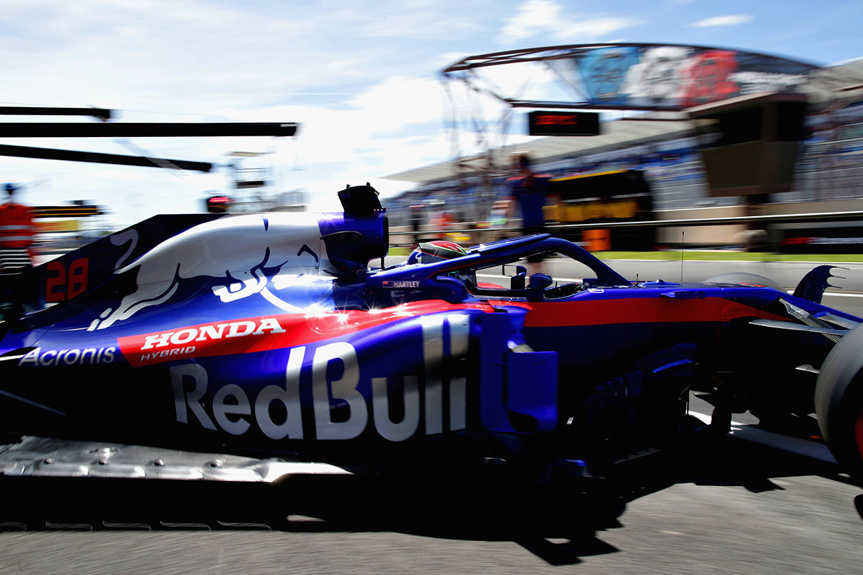 2018年F1第8戦フランスGP　ブレンドン・ハートレー