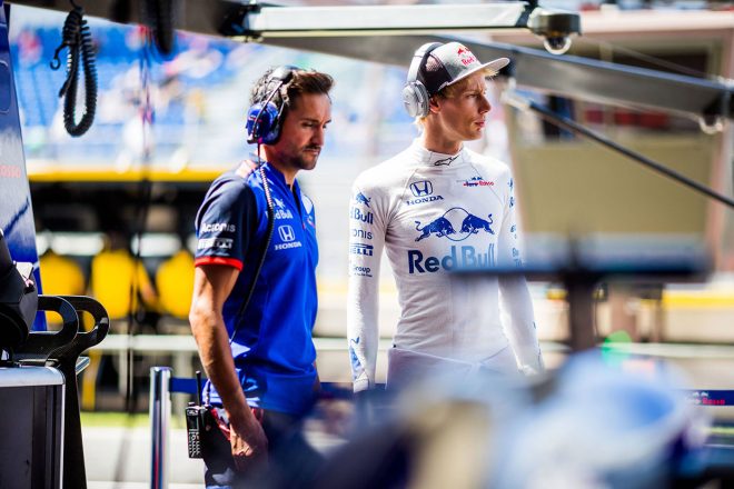 2018年F1第8戦フランスGP　FP2でPUトラブルが発生したブレンドン・ハートレー