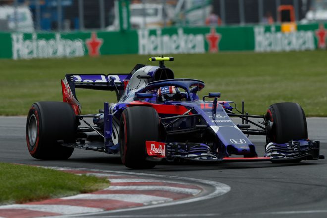 2018年F1第8戦フランスGP　ピエール・ガスリー