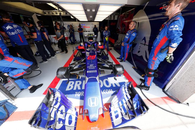 2018年F1第8戦フランスGP　ブレンドン・ハートレー