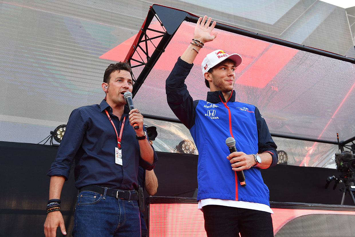 2018年F1第8戦フランスGP　ピエール・ガスリー