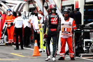 2018年F1第8戦フランスGP　予選Q3でクラッシュしてしまったロマン・グロージャン