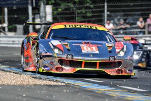 LM-GTEアマクラス8位となった61号車フェラーリ488 GTE