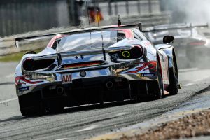 クリアウォーター・レーシングの61号車フェラーリ488 GTE