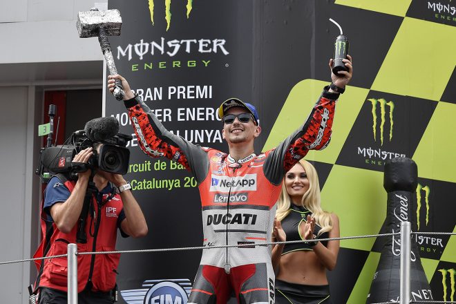 ホルヘ・ロレンソ復活の要因は天性のバランス感覚とタンク形状の変更にあるという