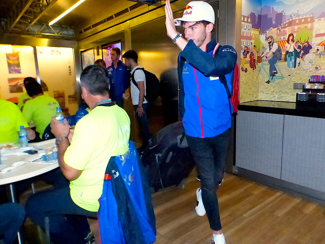 ピエール・ガスリーの記者会見はきっちり5分で終了