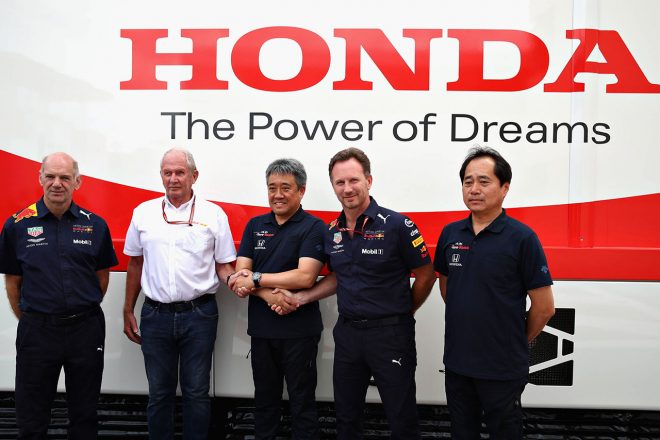 2019年にタッグを組むレッドブルとホンダ