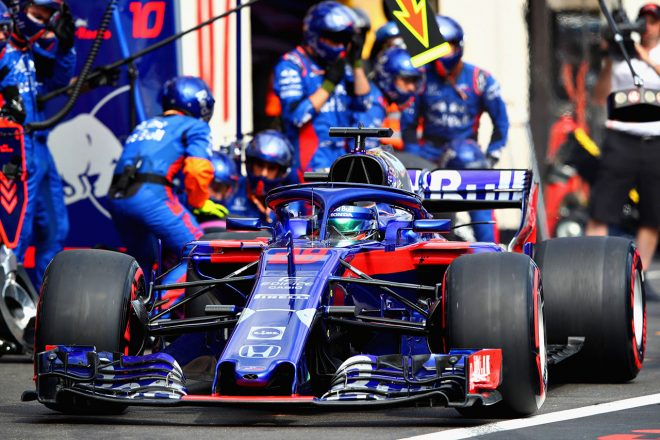 F1第8戦フランスGP　ブレンドン・ハートレー