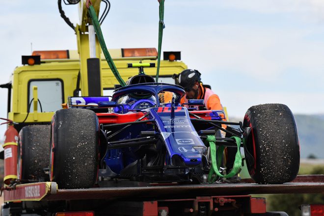 F1第8戦フランスGP　ピエール・ガスリー