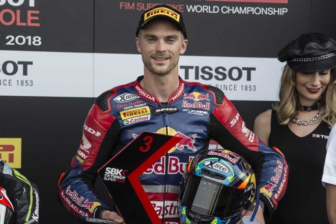 2018年にホンダに移籍し、SBKに参戦中のキャミア