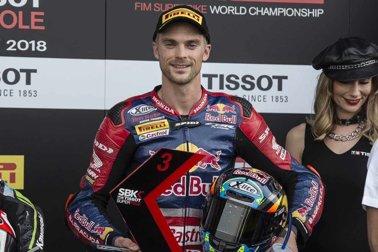 2018年にホンダに移籍し、SBKに参戦中のキャミア