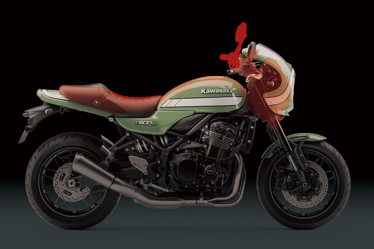 Z900RSとZ900RS CAFEの比較