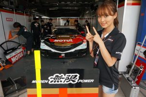 スーパーGT第3戦鈴鹿決勝、第1スティント終盤にフロント周りを壊してしまったというMOTUL MUGEN NSX-GT
