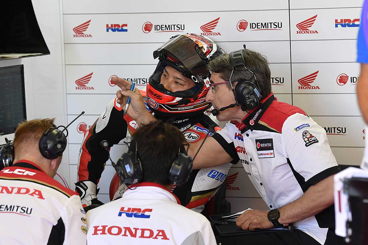 惜しくも予選Q2進出を逃したものの、13番グリッドを獲得した中上