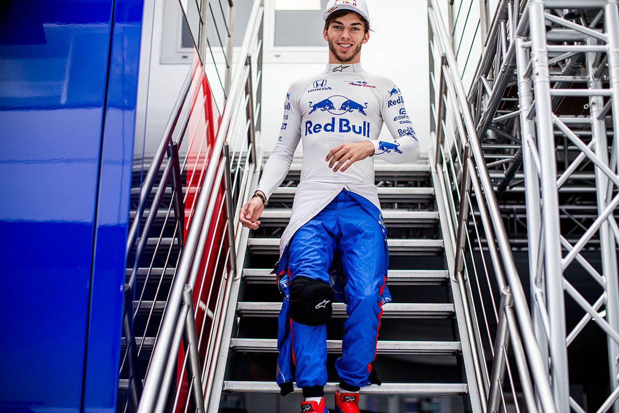 2018年F1第9戦オーストリアGP　ピエール・ガスリー