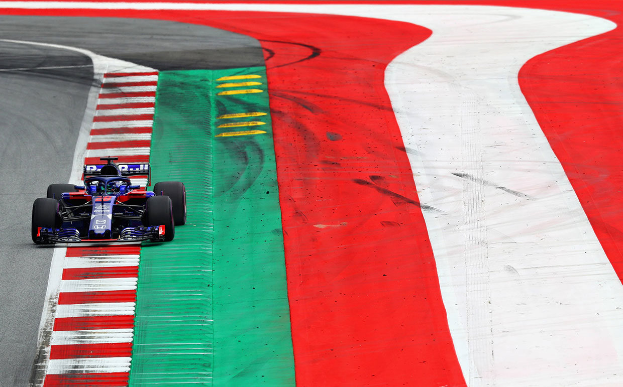 2018年F1第9戦オーストリアGP　ブレンドン・ハートレー