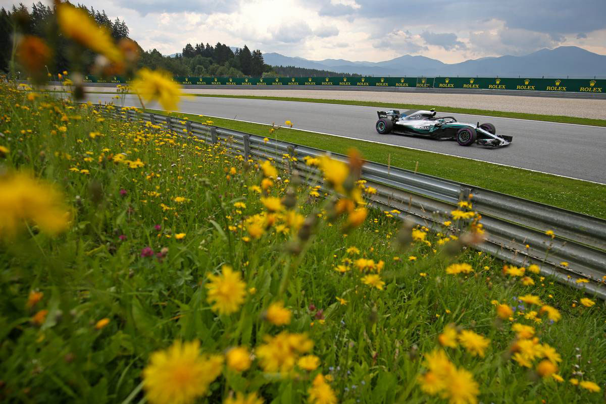 2018年F1第9戦オーストリアGP　バルテリ・ボッタス
