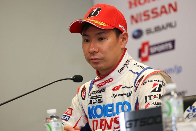 小林可夢偉（DENSO KOBELCO SARD LC500）