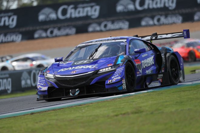 今シーズン初のノーポイントに終わったRAYBRIG NSX-GT