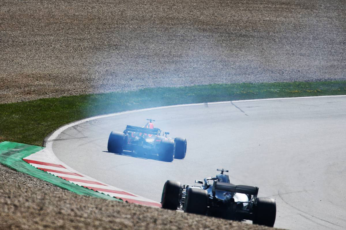 2018年F1第9戦オーストリアGP　ダニエル・リカルドは白煙を上げリタイア