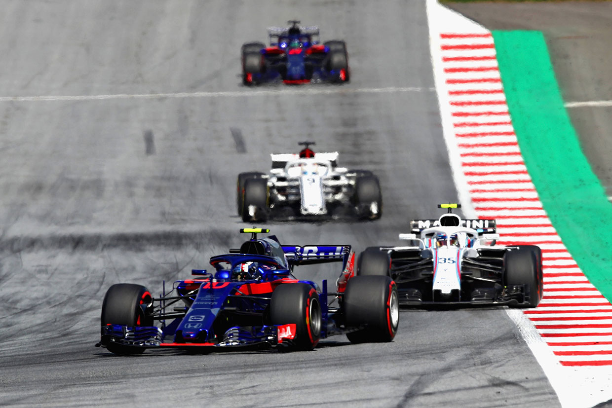 2018年F1第9戦オーストリアGP決勝　ピエール・ガスリー