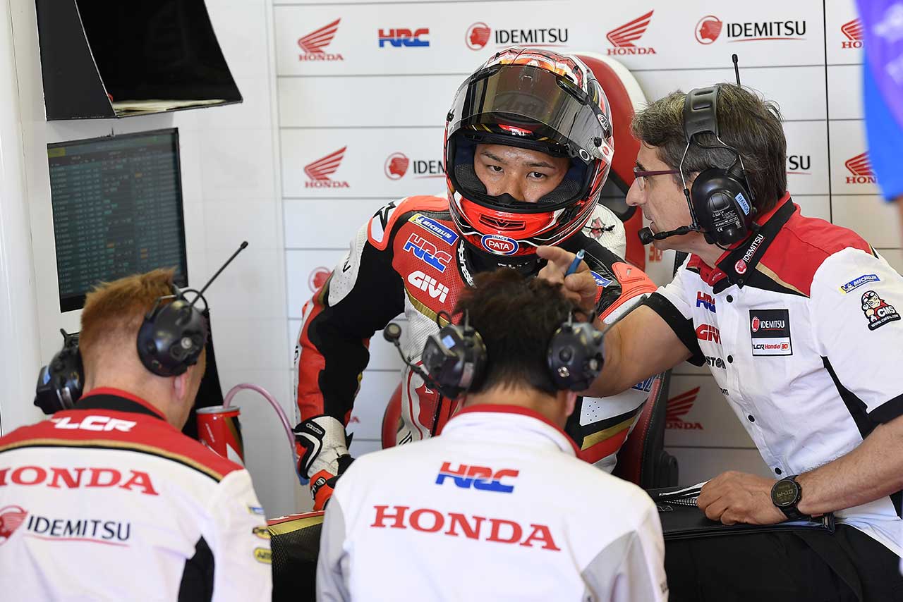 決勝レースではシケイン不通過のペナルティを受けてしまった中上