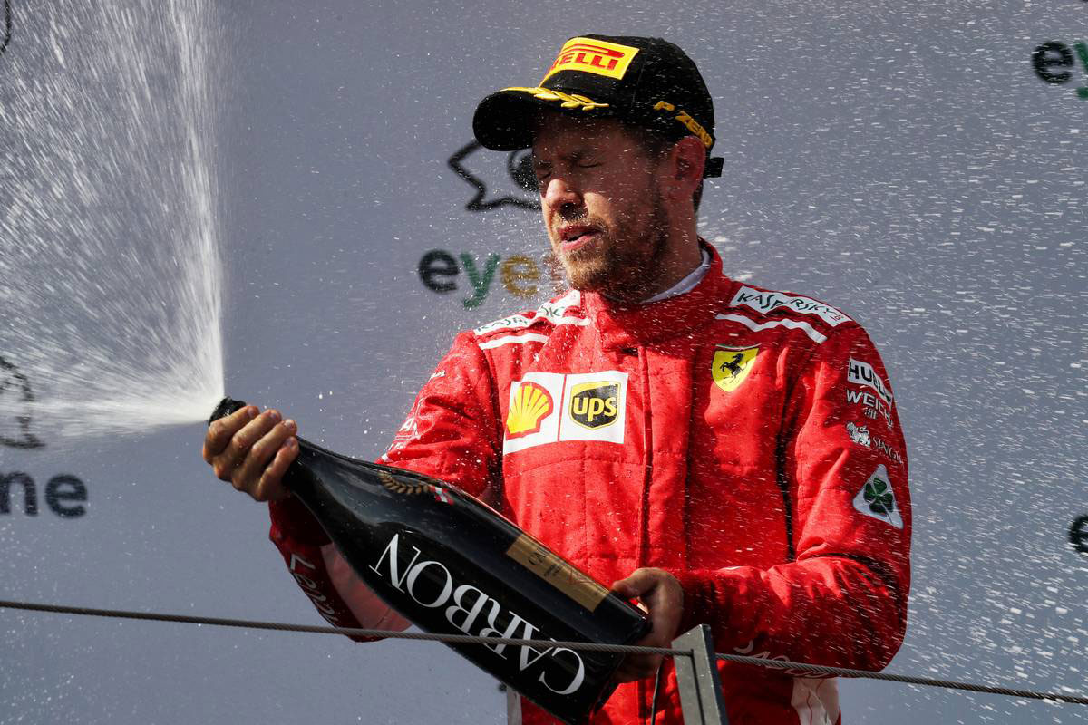 2018年F1第9戦オーストリアGP決勝　セバスチャン・ベッテル