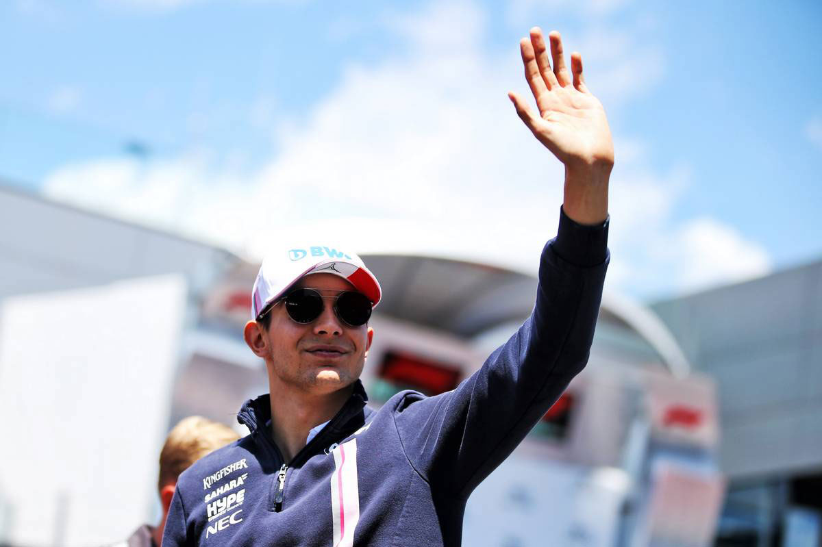 2018年F1第9戦オーストリアGP決勝　エステバン・オコン