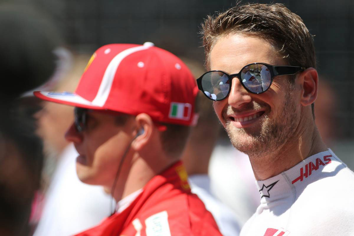 2018年F1第9戦オーストリアGP決勝　ロマン・グロージャン、キミ・ライコネン