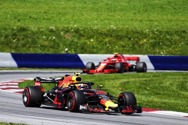 F1第9戦オーストリアGP　優勝したマックス・フェルスタッペン