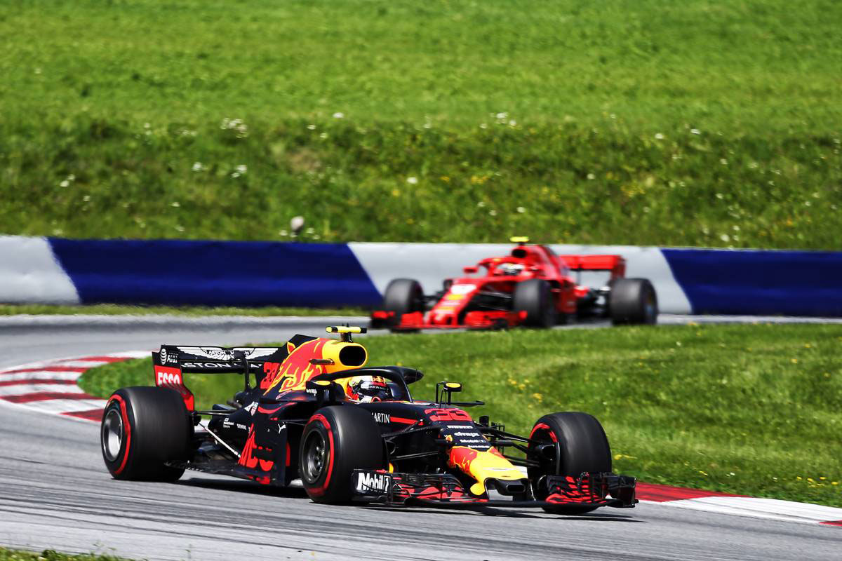 F1第9戦オーストリアGP　優勝したマックス・フェルスタッペン