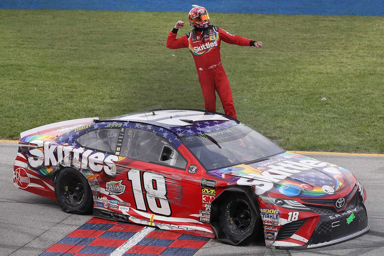 今季5勝目を挙げたカイル・ブッシュ