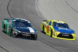 4位でフィニッシュしたダニエル・スアレツ（＃18）と上位を争うも戦略があわず11位に終わったブランドン・ジョーンズ（＃19）