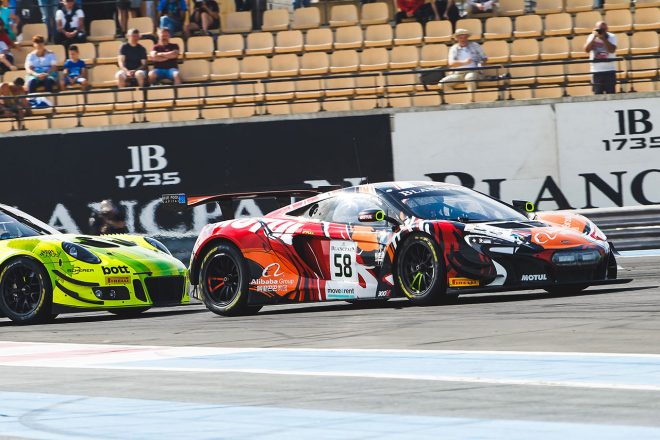 ガレージ59がブランパンGTシリーズに投入しているマクラーレン650S GT3